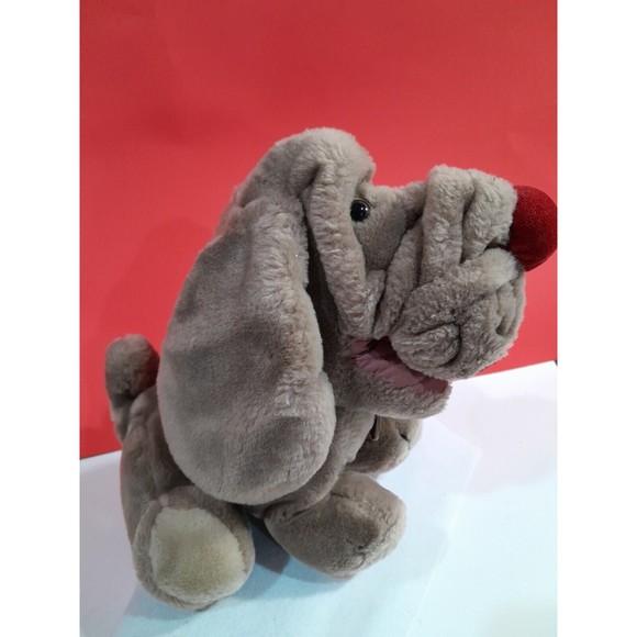 Vintage Wrinkles Dog Plush Toy, 1980s ,Korea 9” - Picture 2 of 8